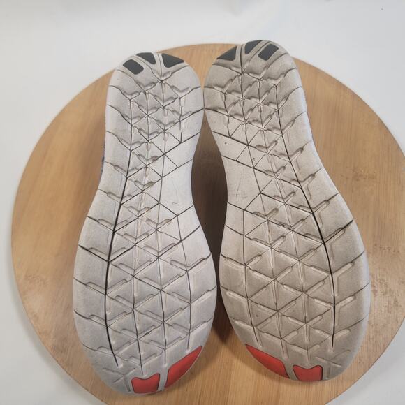 Nike Free RN Flyknit 2017 Running Sneakers Shoes Women 6.5 Purple Orange - Picture 10 of 14